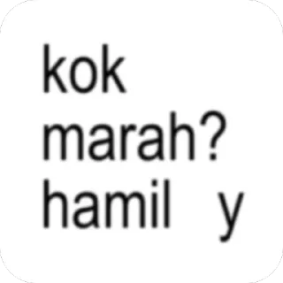 Sticker from sayang