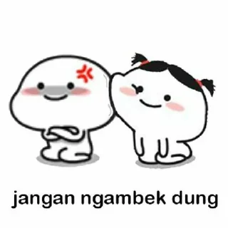 ✨ emoji Punya gue nih ngab Telegram sticker 22 of 75