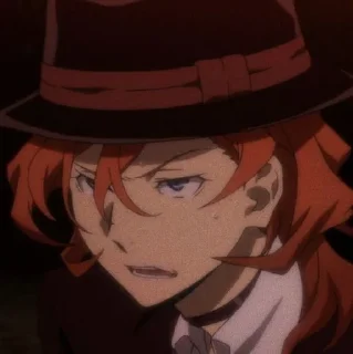 🍂 emoji Nakahara Chuuya Telegram sticker 8 of 15