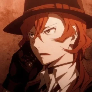🍂 emoji Nakahara Chuuya Telegram sticker 9 of 15