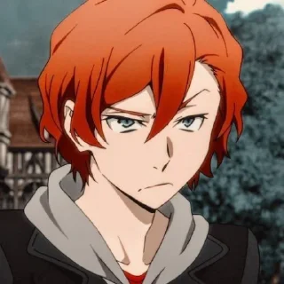 🍂 emoji Nakahara Chuuya Telegram sticker 13 of 15
