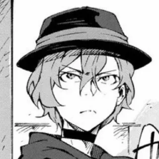 Sticker from Nakahara chuuya