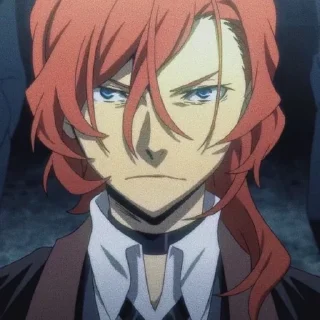 🍂 emoji Nakahara Chuuya Telegram sticker 6 of 15
