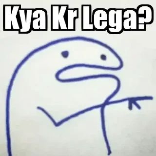 Sticker from @Hindi_English_Chattings  Meme — @stckrRobot
