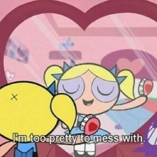 Sticker from Powerpuff Girls