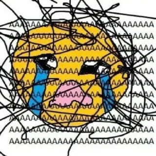 😭 emoji Harvey favo Telegram sticker 3 of 89