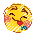 🍔 emoji ⩀ ִ۫ 🌘 ˒ ֢ @lunavk7 ⋆  ִ۫ ᯥ Telegram sticker 21 of 120