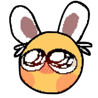 🐰 emoji @lunavk7 Telegram sticker 22 of 118