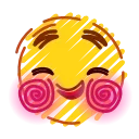 😊 emoji ⩀ ִ۫ 🌘 ˒ ֢ @lunavk7 ⋆  ִ۫ ᯥ Telegram sticker 11 of 120