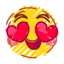 😍 emoji ⩀ ִ۫ 🌘 ˒ ֢ @lunavk7 ⋆  ִ۫ ᯥ Telegram sticker 17 of 120