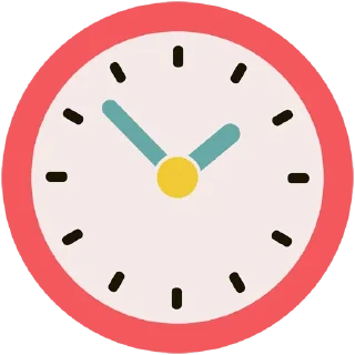 Sticker from Clock Time @PunjabiSticker