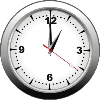 Sticker from Clock Time @PunjabiSticker