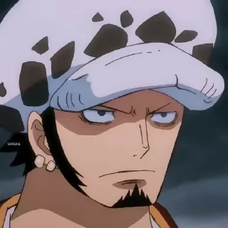 Sticker from Trafalgar D Water Law @Anime_Basket