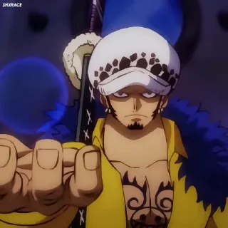 💉 emoji Trafalgar D Water Law @Anime_Basket Telegram sticker 10 of 42