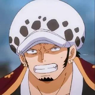 Sticker from Trafalgar D Water Law @Anime_Basket