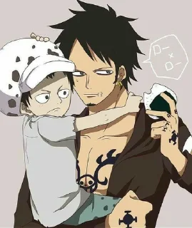 😎 emoji trafalgar d Water law Telegram sticker 15 of 20
