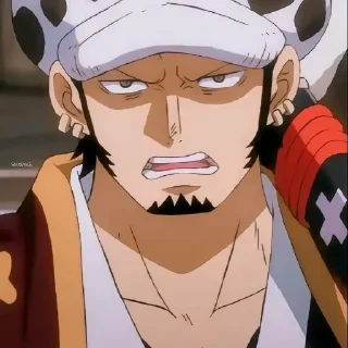 Sticker from Trafalgar D Water Law @Anime_Basket