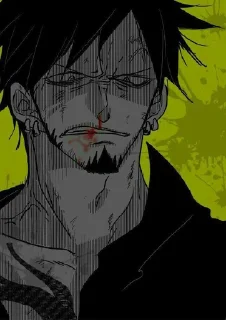 😎 emoji trafalgar d Water law Telegram sticker 12 of 20
