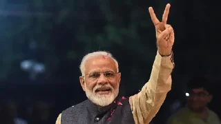 ✌ emoji Narendra Modi Telegram sticker 2 of 14