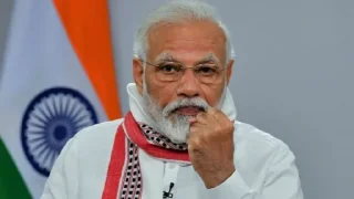 ✊ emoji Narendra Modi Telegram sticker 10 of 14