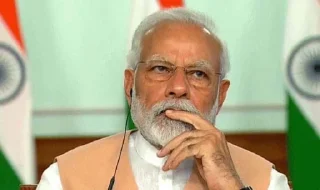 🤔 emoji Narendra Modi Telegram sticker 6 of 14