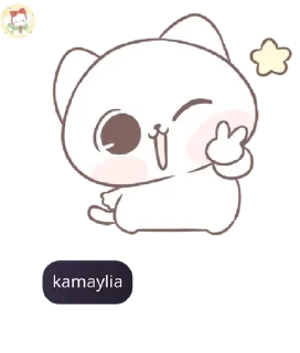 Sticker from pacar mark imup