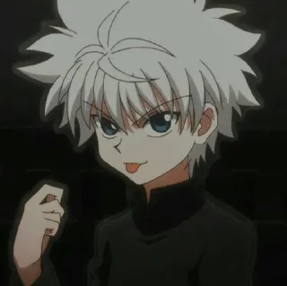 🔸 emoji KILLUA ZOLDYCK🔹@blood_demonArtzpack🔸 Telegram sticker 10 of 40