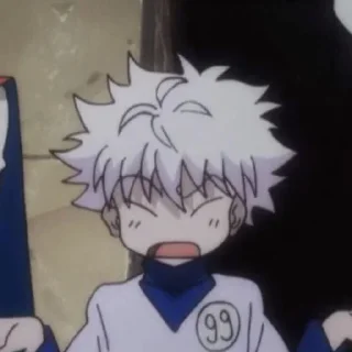 🔹 emoji KILLUA ZOLDYCK🔹@blood_demonArtzpack🔸 Telegram sticker 5 of 40