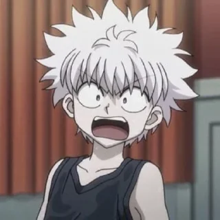 🔹 emoji KILLUA ZOLDYCK🔹@blood_demonArtzpack🔸 Telegram sticker 23 of 40