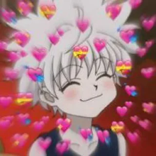 🔸 emoji KILLUA ZOLDYCK🔹@blood_demonArtzpack🔸 Telegram sticker 12 of 40