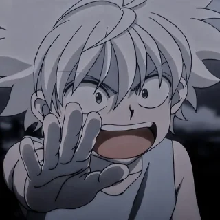 🔸 emoji KILLUA ZOLDYCK🔹@blood_demonArtzpack🔸 Telegram sticker 22 of 40