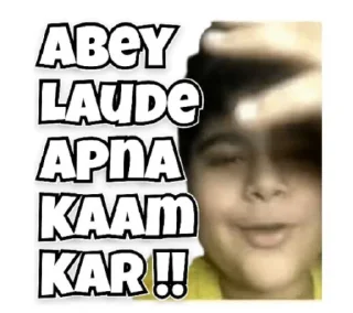 Sticker from Gali pack 😂 @itsmelegend