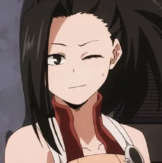 💄 emoji Momo Yaoyorozu || @delladairy Telegram sticker 19 of 23