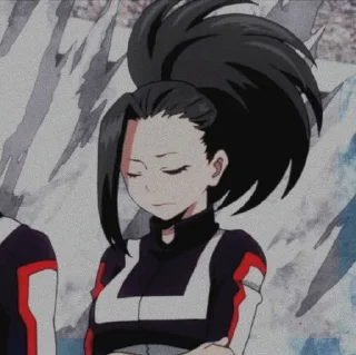💄 emoji Momo Yaoyorozu || @delladairy Telegram sticker 17 of 23