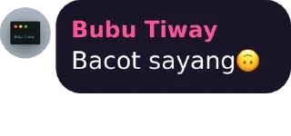 ➖ emoji punya @BuburKwetiau Vol.1 Telegram sticker 7 of 120
