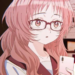 ❄️ emoji Suki na Ko ga Megane wo Wasureta @alone780 Telegram sticker 14 of 100