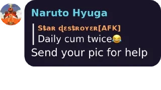 Sticker from Naruto-kuns kang pack