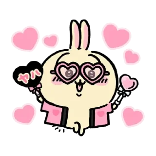 Sticker from Chiikawa with Indeed@kal_pc