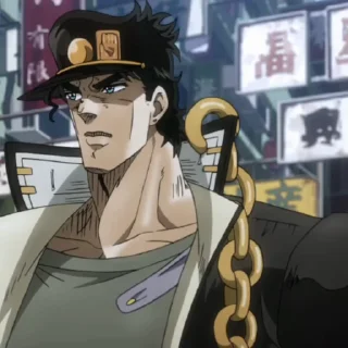 ⚓ emoji Kujo Jotaro @Hanim1O Telegram sticker 19 of 120
