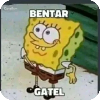 🖼 emoji Spongebob by udin Telegram sticker 21 of 22