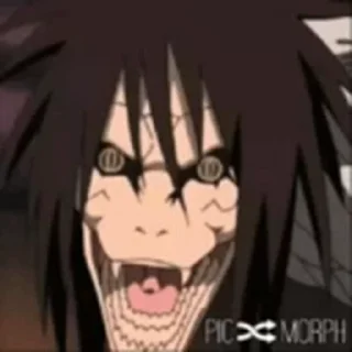 🙂 emoji Orochimaru's video pack (@YaeMiko_Roxbot) Telegram sticker 20 of 50