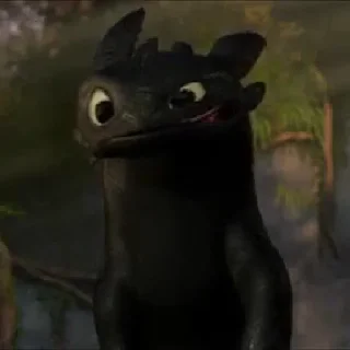 Sticker from Toothless