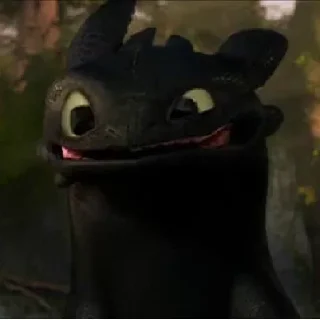 Sticker from Toothless