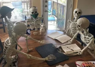 ☠ emoji Skeleton Telegram sticker 10 of 14