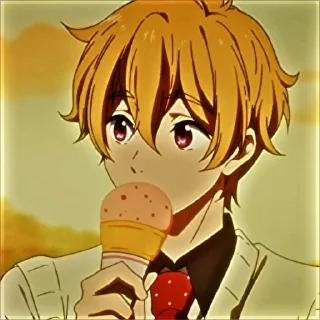 🌻 emoji Nagisa Hazuki |• @animestckr Telegram sticker 13 of 35