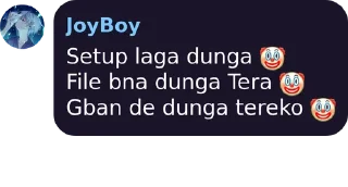 😀 emoji JoyBoy Telegram sticker 23 of 49