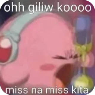 Sticker from miss na kita baby ko :(