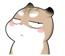 🥜 emoji Pudding Hamster By ISREE Telegram sticker 19 of 40