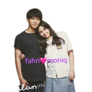 Sticker from moniq🎀fahri 4ever