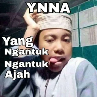 Sticker from Haikal keren abis